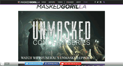 Desktop Screenshot of maskedgorilla.com